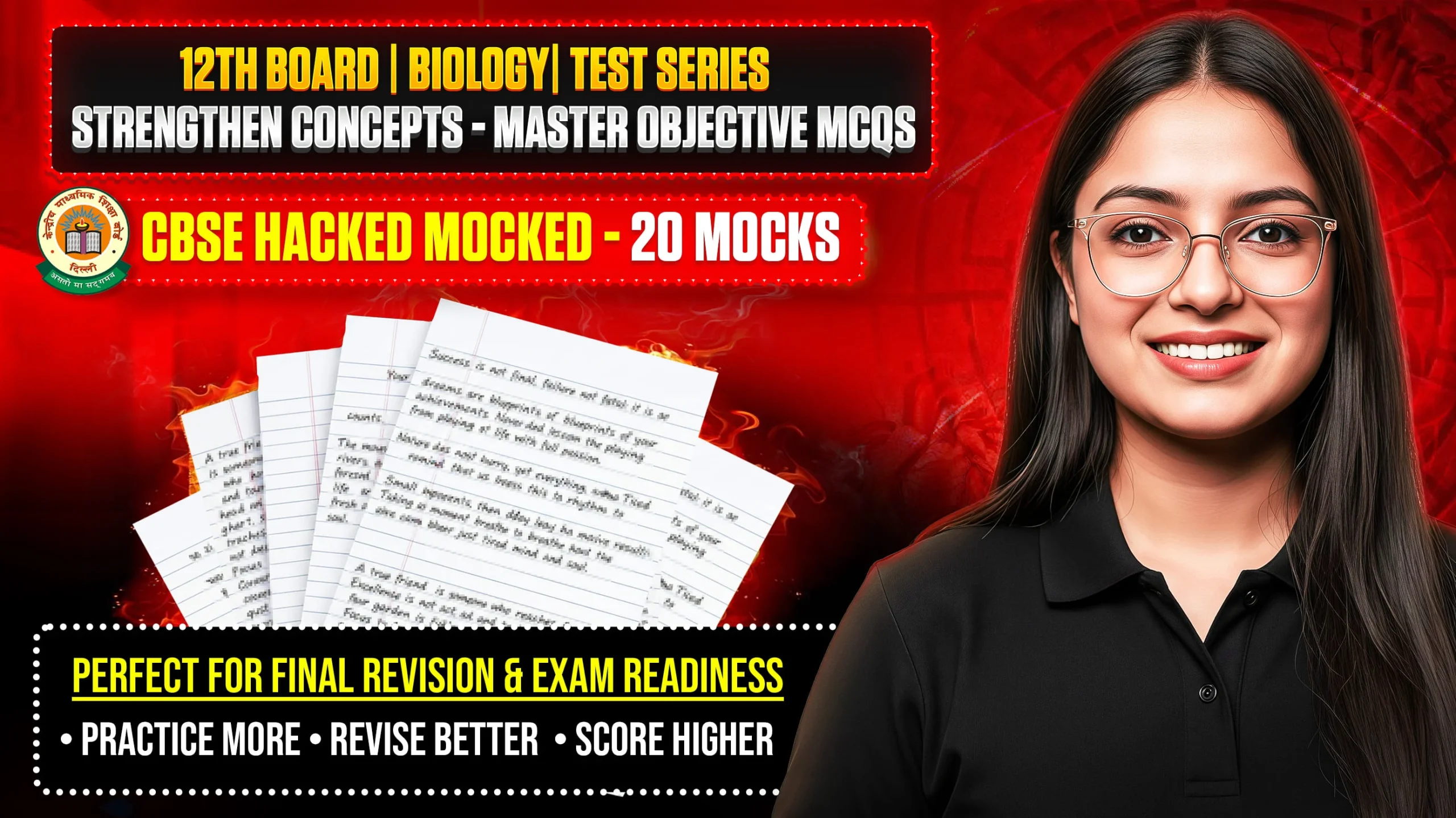 12th Board Biology Test Series