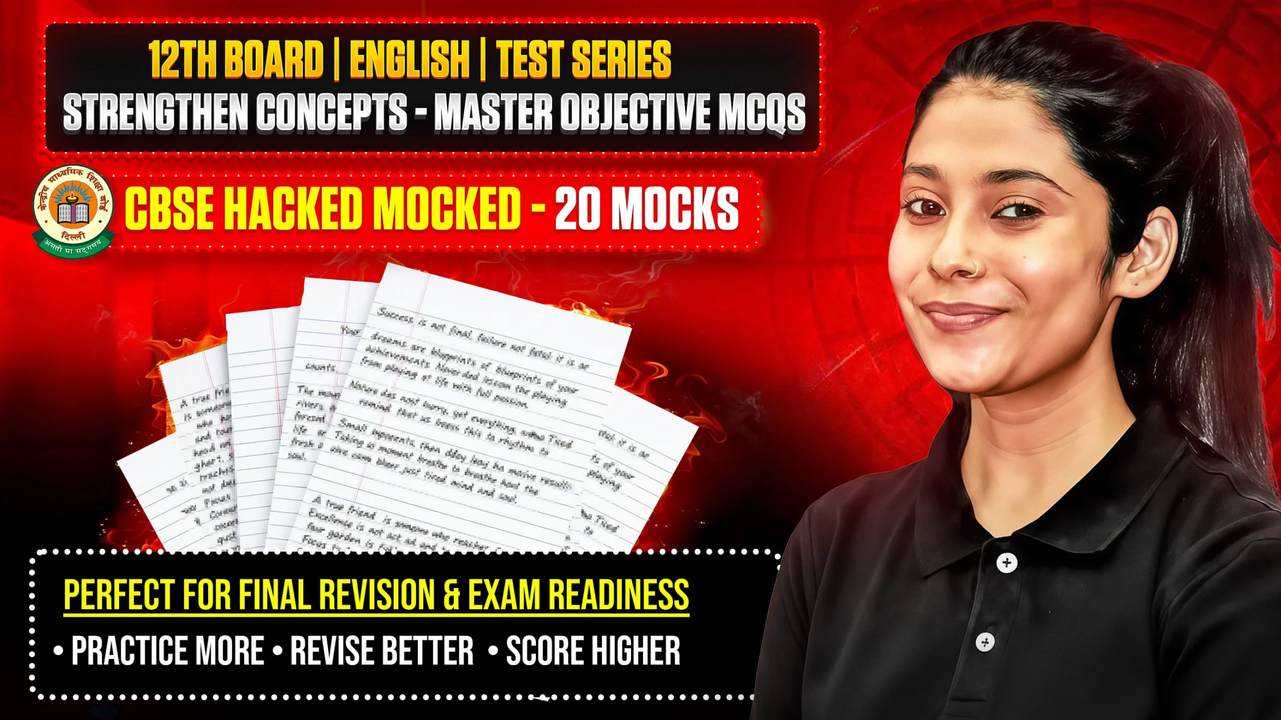 12th Board English Test Series