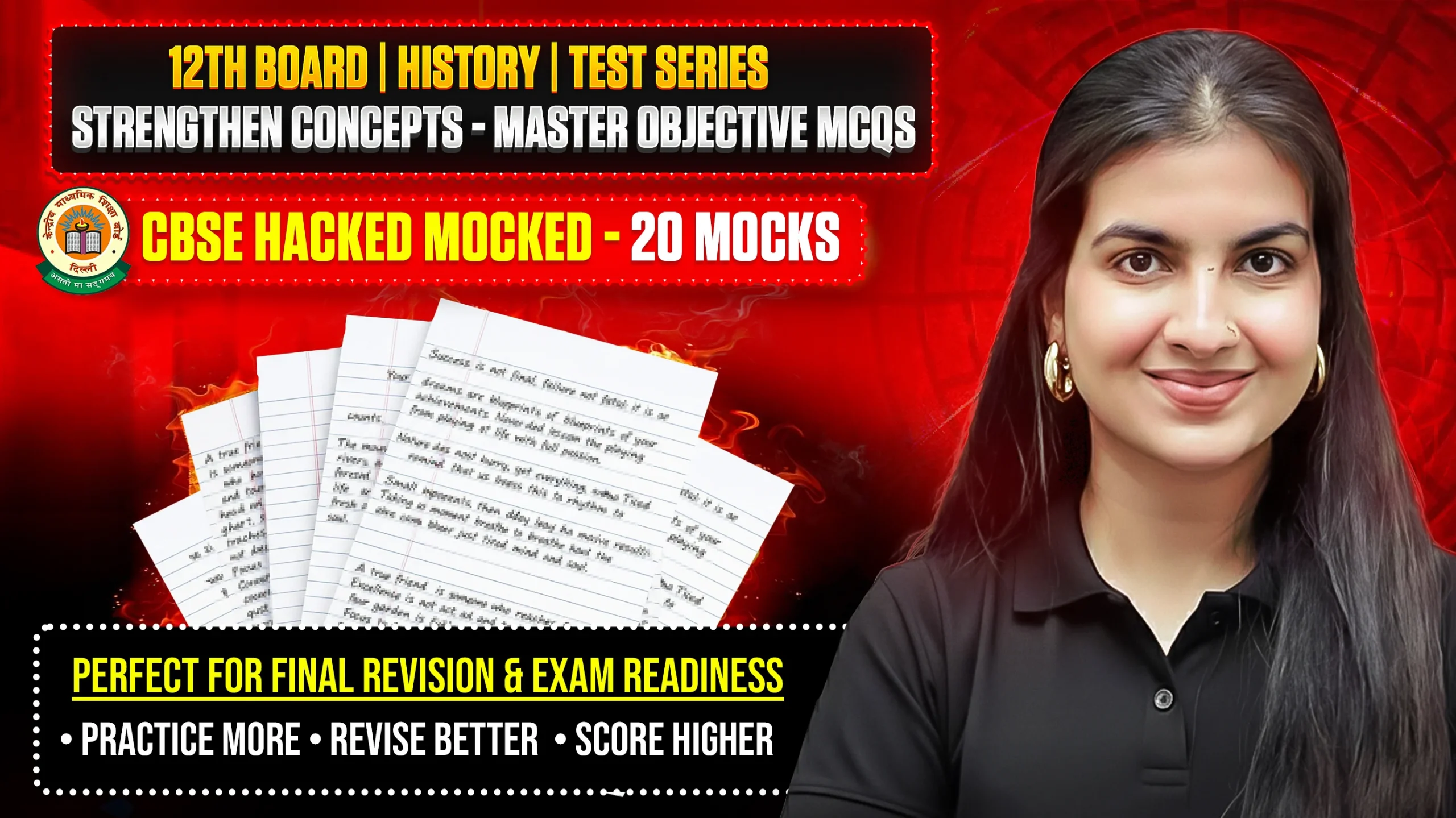 12th Board History Test Series