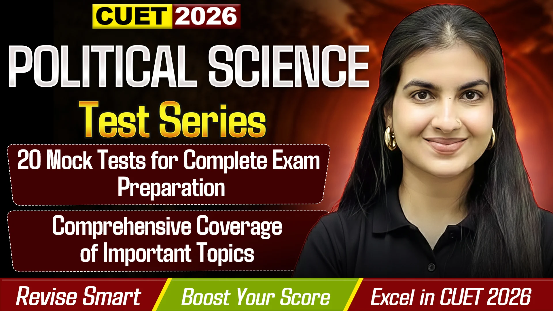CUET 2026 Political Science Test Series