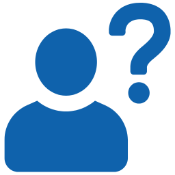 People icon with question mark